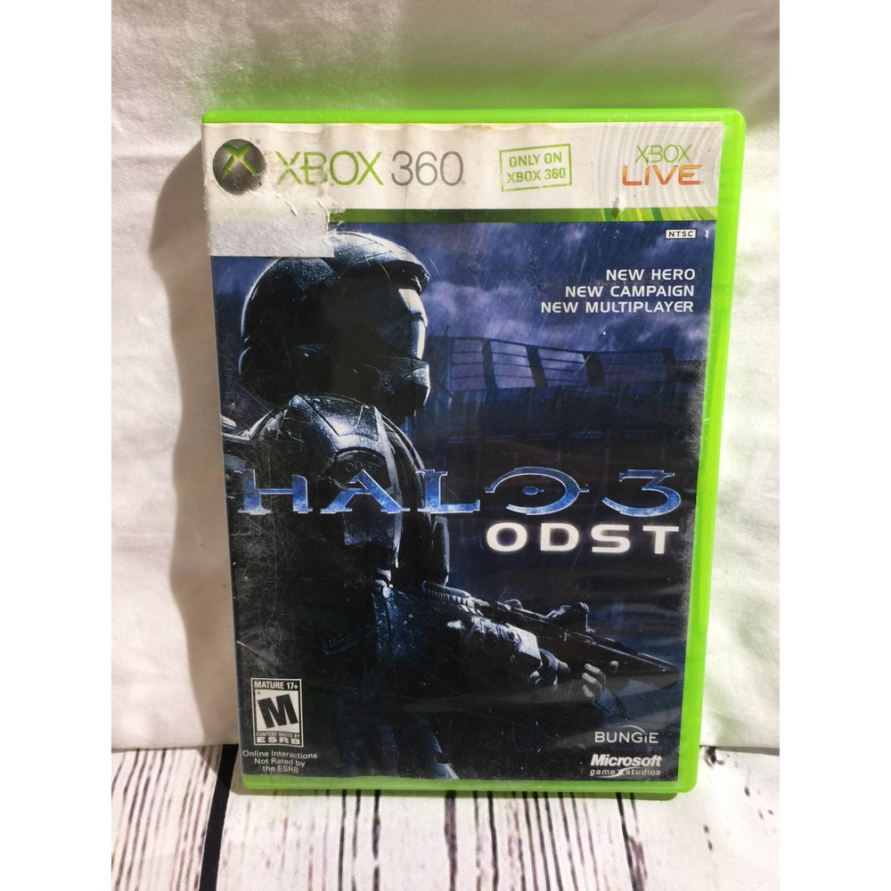 Xbox 360 Halo 3 ODST No Manual